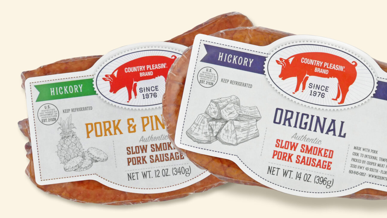 Country Pleasin Sausage Labels