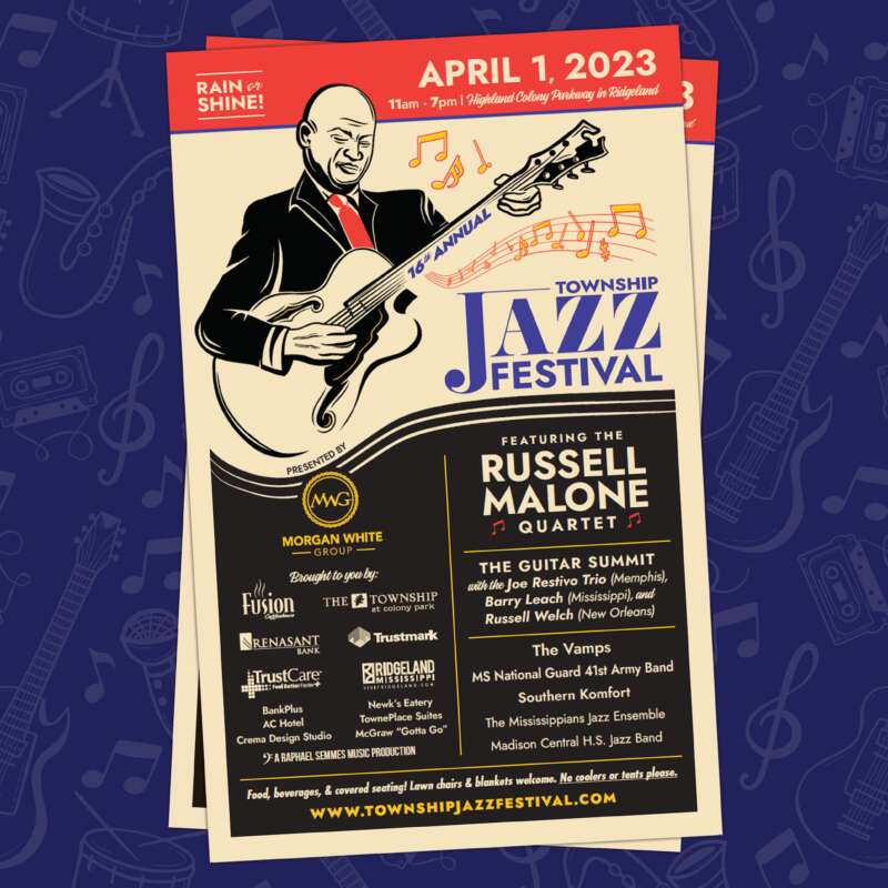 2023 Township Jazz Fest Poster