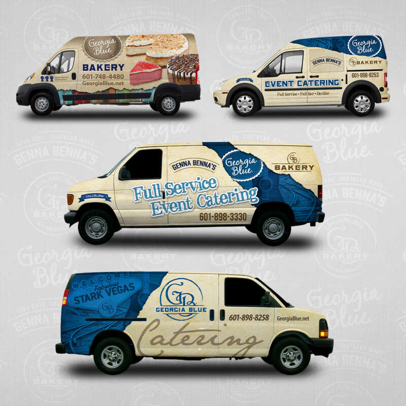 Georgia Blue Vehicle Wraps