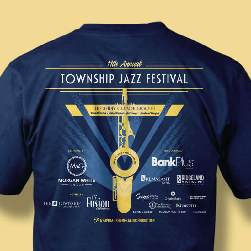 2018 Township Jazz Festival Shirt