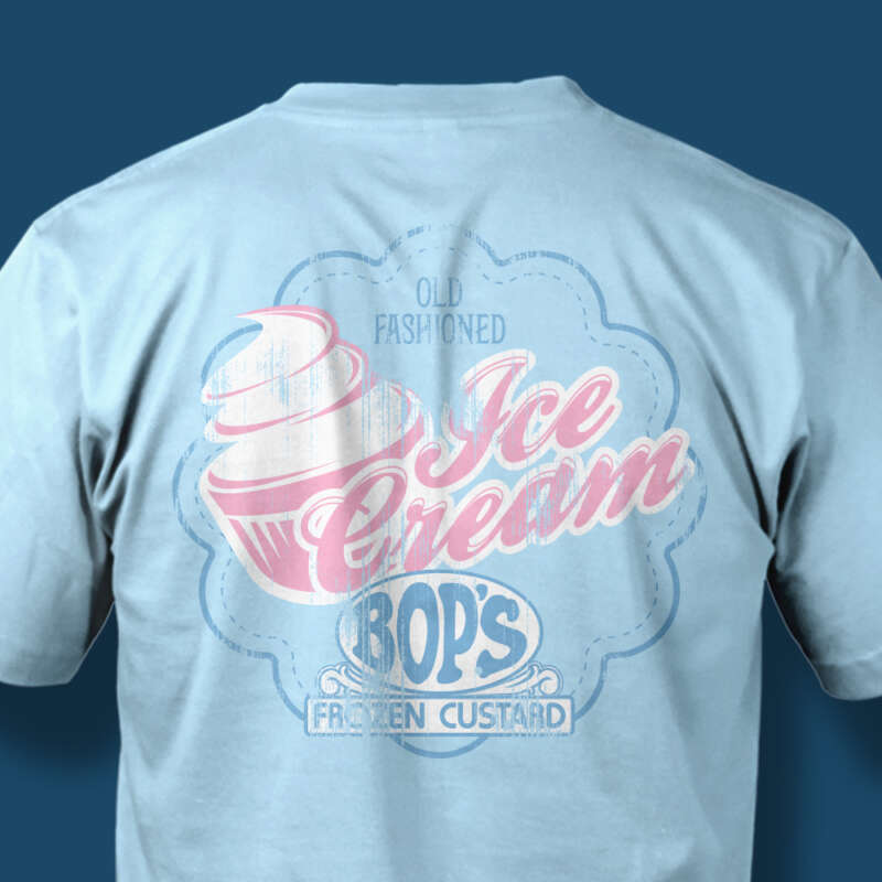Bop's Frozen Custard T-Shirt