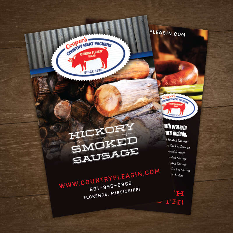 Country Pleasin' Handout Card