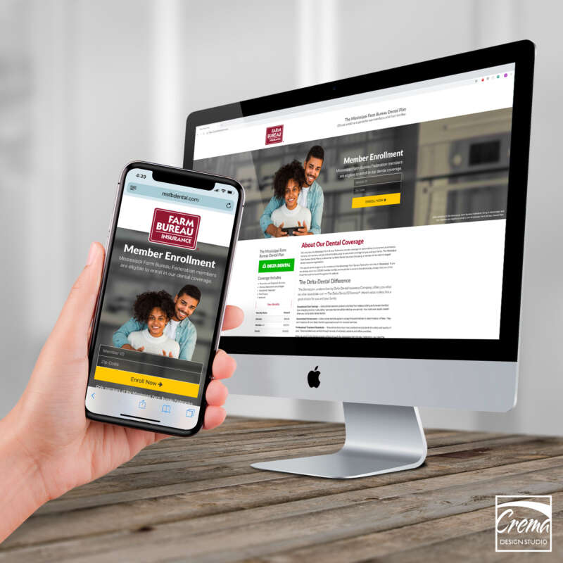 Mississippi Farm Bureau Dental Website