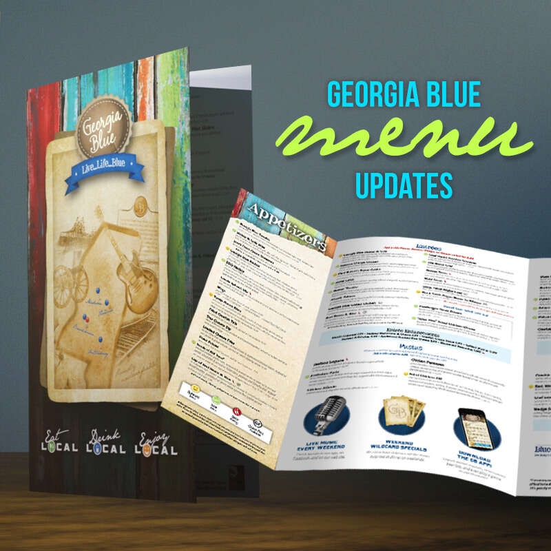 Georgia Blue Menu (2016)