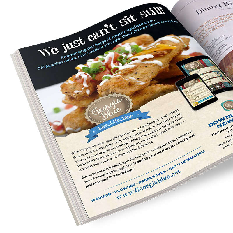 Georgia Blue Portico Ad
