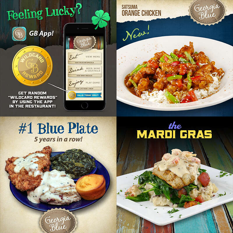Georgia Blue Social Media