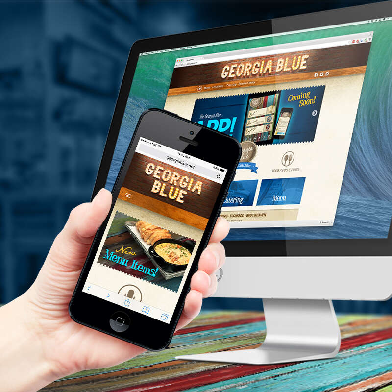 Georgia Blue Website