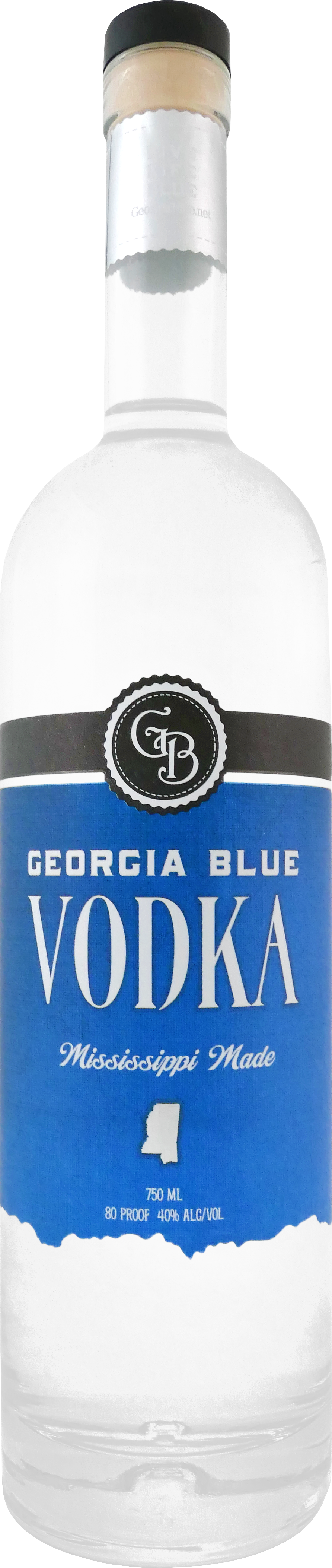 GB Spirits Vodka Bottle