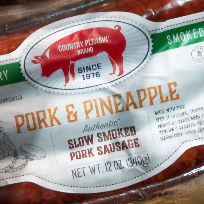 Country Pleasin' Sausage Labels